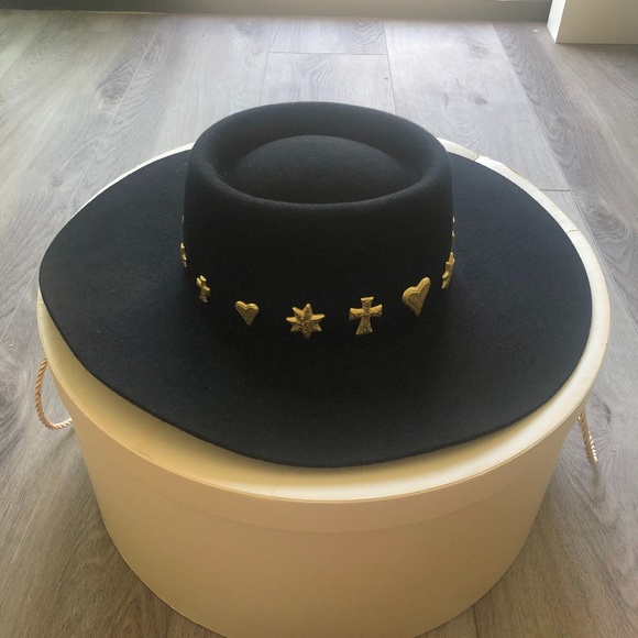Lack Of Color Celestial Boater Wool Hat 